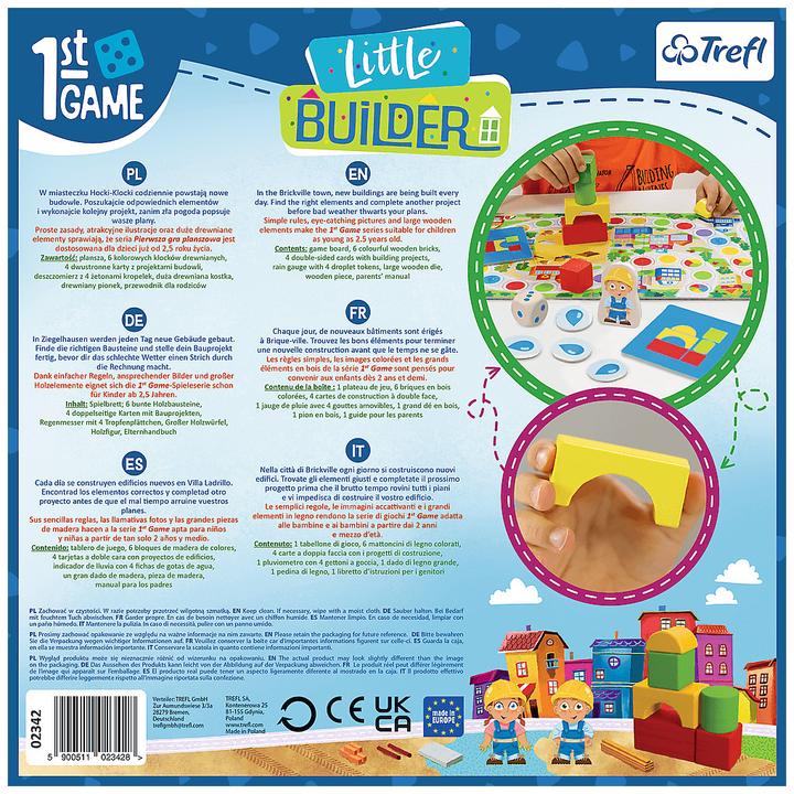 Image du produit Trefl Gra Little Builder (Allemand, Espagnol, Français, Italien, Anglais)