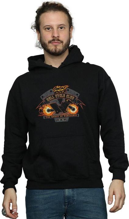 Image du produit - Sweat à capuche GHOST RIDER HELL CYCLE CLUB - Homme (XXL)