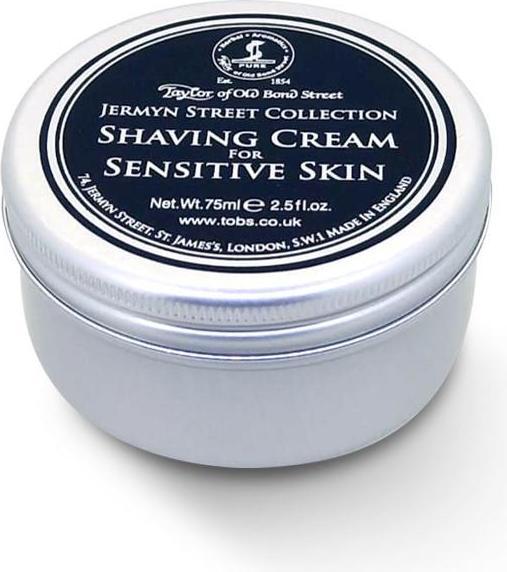 Actual product image Taylor of Old Bond Street Taylor Shaving Cream Jermyn Street Sensitive Skin 75ml (75 ml, Shaving cream)