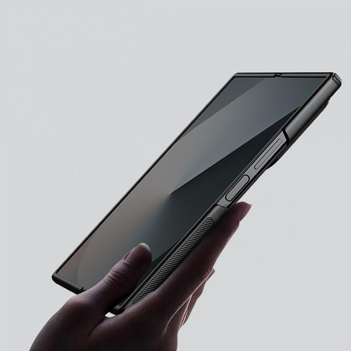 Actual product image Nillkin Super Frosted Shield Fold Magnetic Case for Samsung Galaxy Z Fold 6 5G with stylus holder an (Samsung Galaxy Z Fold6)