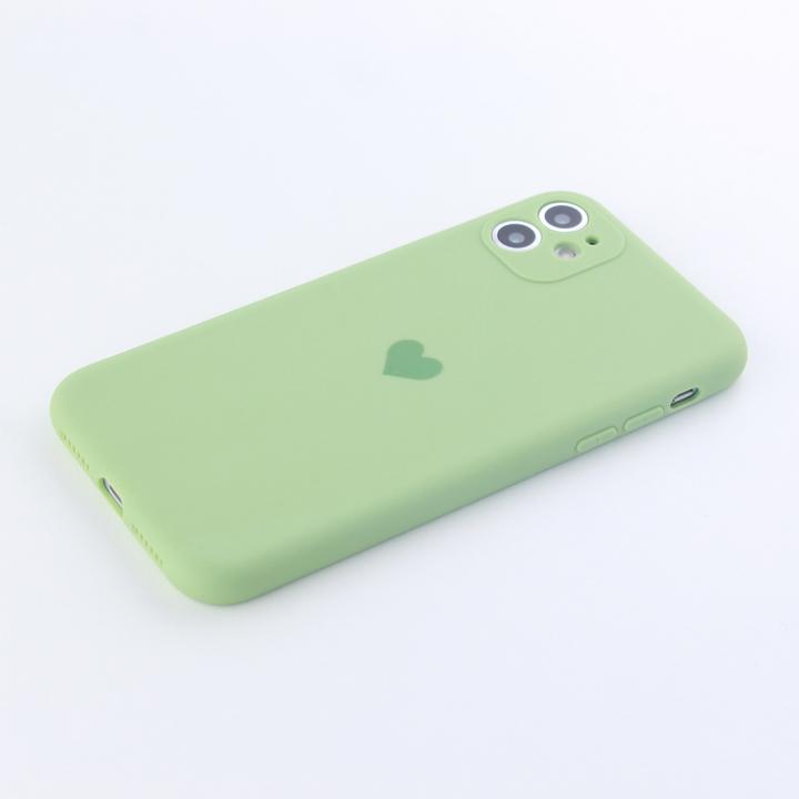 Produktbild PhoneLook Hülle Silikon Mat Herz (Apple iPhone 12 mini)