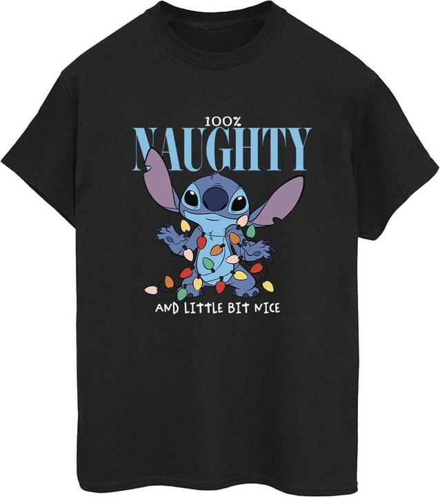 Immagine prodotto Disney Lilo & Stitch Naughty & Nice Maglietta Ampia Donna (L)