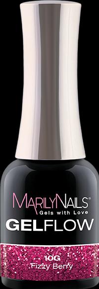 Image du produit Marily Nails GELFLOW - 10G Fizzy Berry (Fizzy Berry, Vernis semi-permanent)