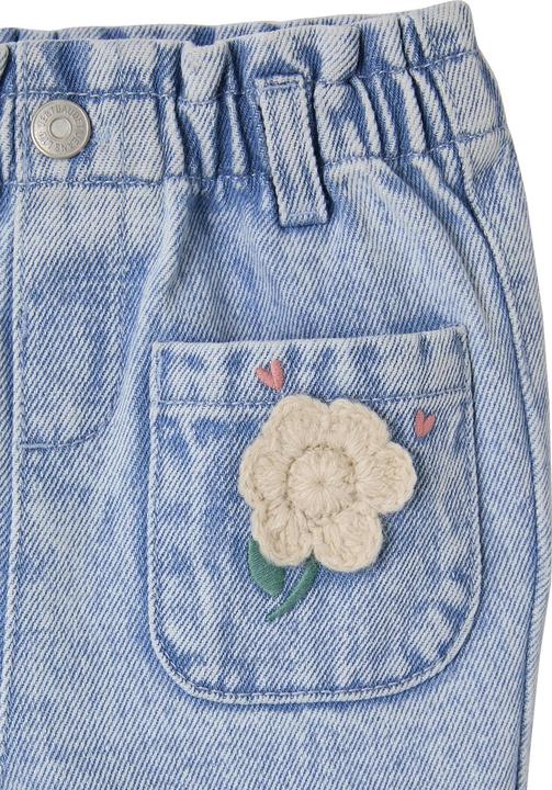 Immagine prodotto Vertbaudet Baby Jeans mit Häkelblumen (98)