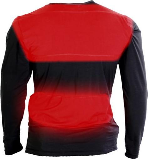 Actual product image Glovii GJ1XL Shirt/Top Shirt Round Neck Long Sleeve Spandex, Polyester (XL)