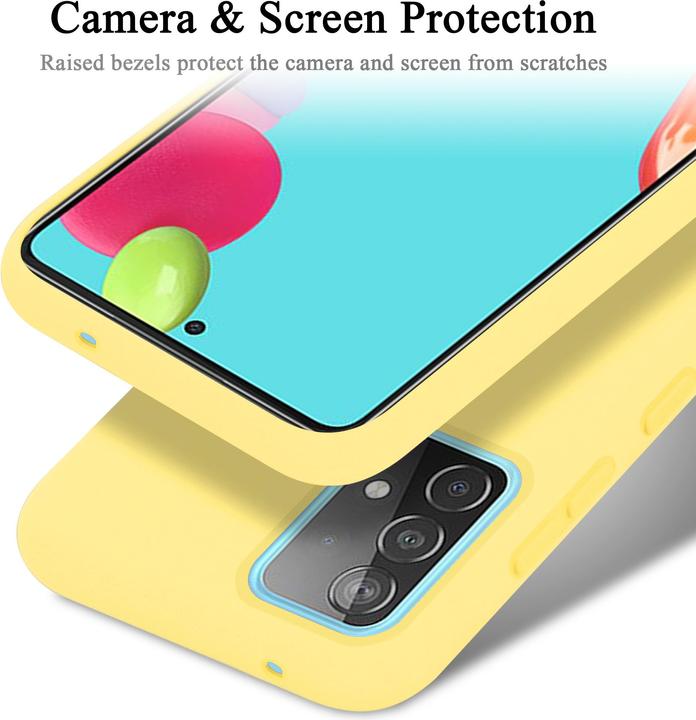 Immagine prodotto Cadorabo Copertura della cassa del silicone liquido TPU (Samsung Galaxy A52)
