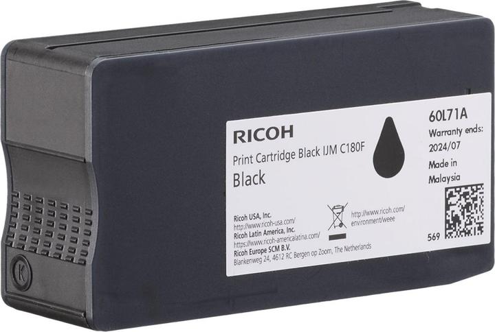 Produktbild RICOH Toner IJM C180F black 2000 Seiten 408517 (BK)