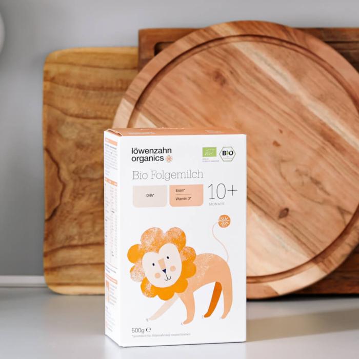 Immagine prodotto Löwenzahn Organics Segui il latte biologico 500 g (500 g, da 10 m.)