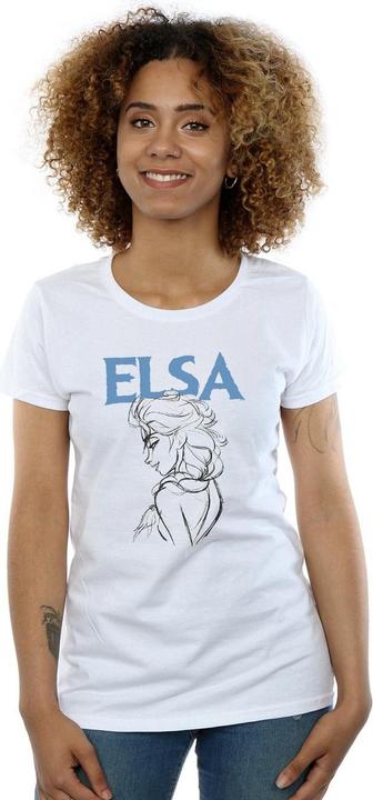 Produktbild Disney Frozen Elsa Profile Sketch TShirt (S)
