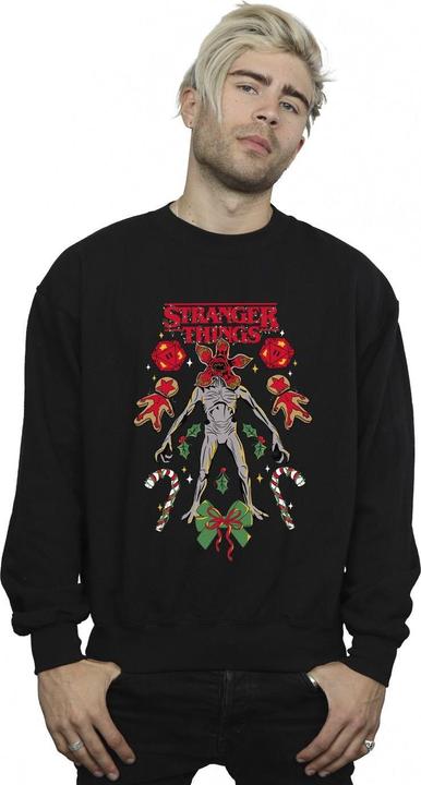 Immagine prodotto Netflix Stranger Things Christmas Demogorgon Felpa Uomo (XXL)