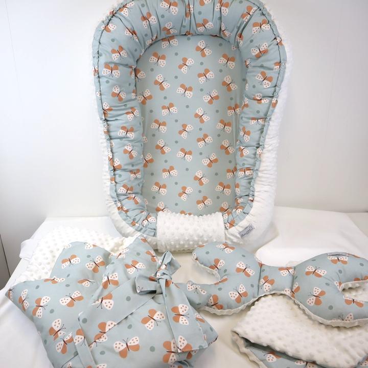 Produktbild Baby-Nest Komplettes 4er Set Premium Butterflies