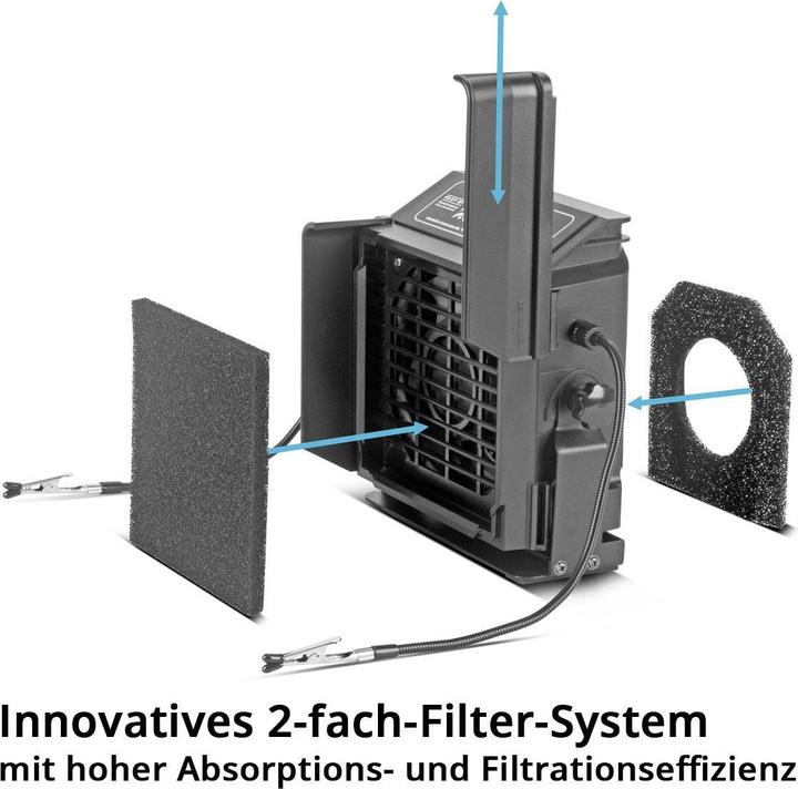 Produktbild Stahlwerk Lötabsaugung FE-27 ST mit 2-fach-Filter Dunstabzug / Rauchabsaugung (Absaugarm)