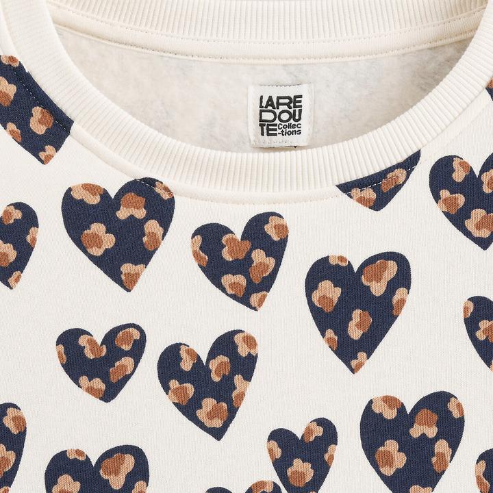 Immagine prodotto La Redoute Collections Felpa stampata con cuori (120 B)