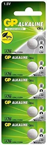 Produktbild GP Batteries Knopfzelle Alkaline (1 Stk., LR44, 110 mAh)