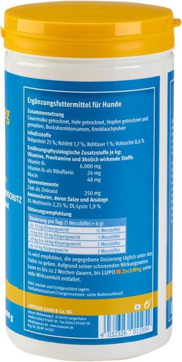 Actual product image Luposan Lupo TickWay Powder (1 pcs., 1000 g)