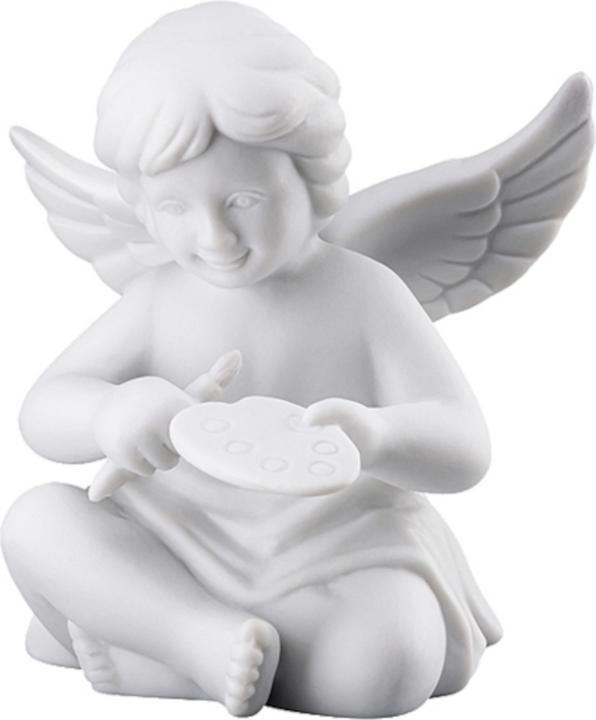 Image du produit Rosenthal Engel gross - Weiss matt - Ange avec palette de peinture