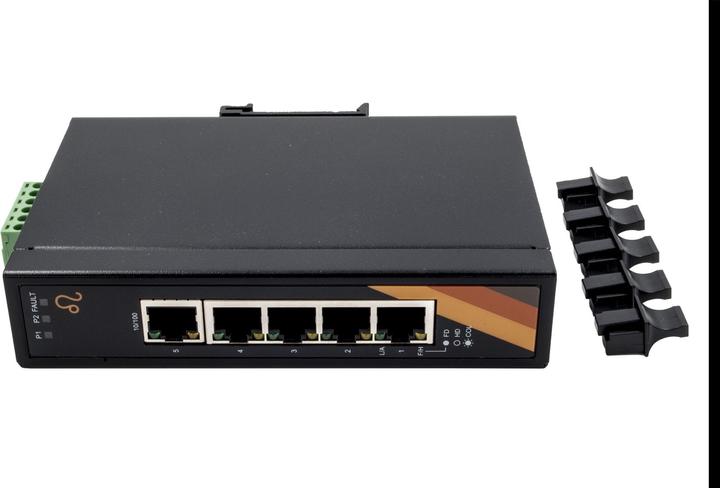 Produktbild Exsys GmbH 5 Port Industrie Ethernet Switch (5 Ports)
