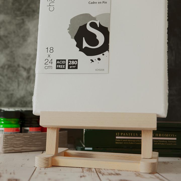 Actual product image Natura Punto Wooden easel for the table, wooden, 13 x 20 cm