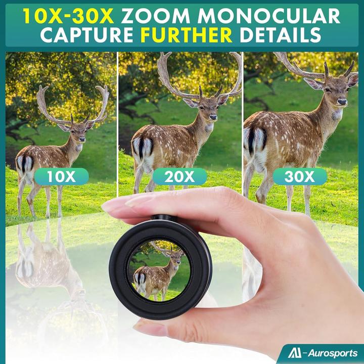 Produktbild Aurosports Monokular Teleskop (30 x, 40 mm)