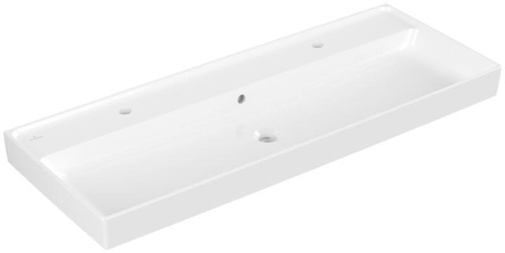 Villeroy & Boch Lavabo doppio Collaro 120 cm x 47 cm bianco 4A33C401 (470 mm, 1200 mm)