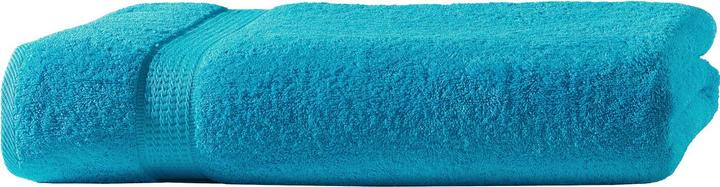 Image du produit Casativo Drap de bain, 100 x 150 cm 100% coton luxueux, avec 2 bordures, turquoise (150 x 100 cm)