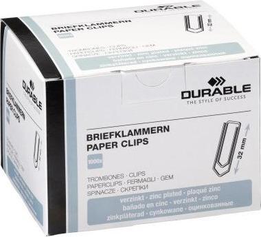 Productafbeelding Durable Paperclips (1000 x)