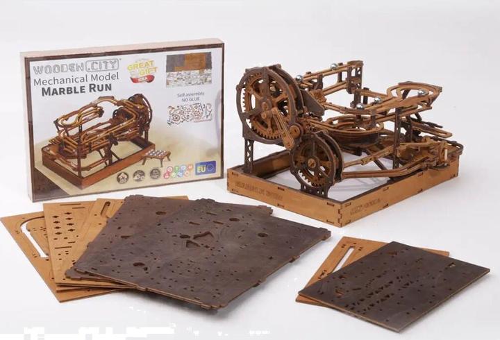 Produktbild WoodenCity Holzmodel 3D Marble Run