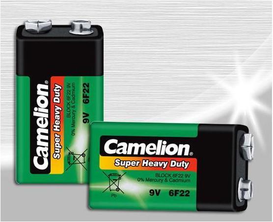 Immagine prodotto Camelion Blocco 9VZinco-carbonio (1 pz., 9V Block, 400 mAh)