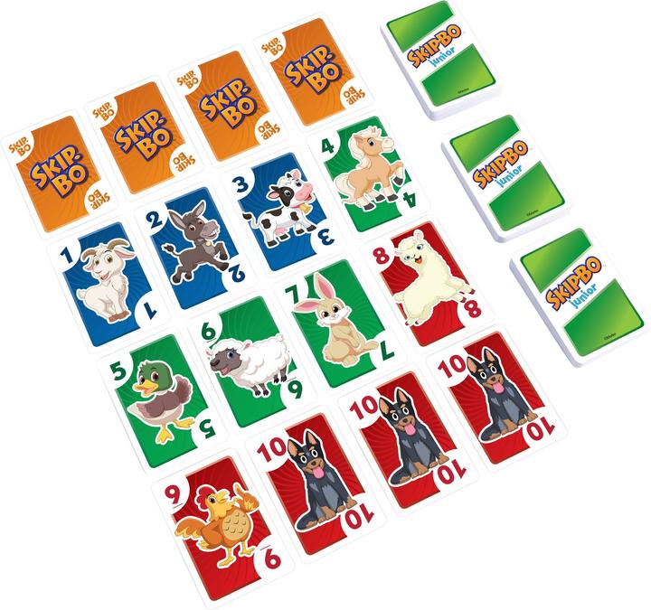 Produktbild Mattel Games Skip-Bo Junior (Multilingual)