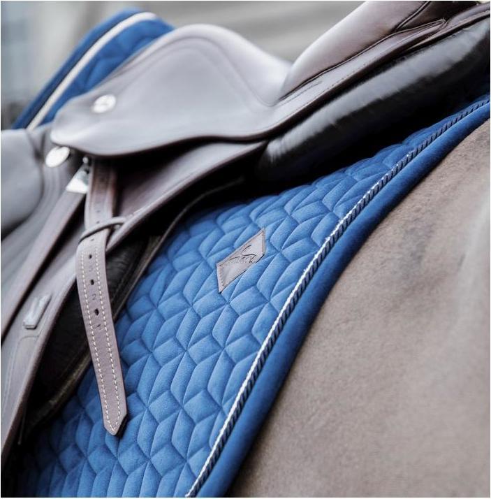Actual product image Kentucky Horsewear Saddle Pad Basic Velvet