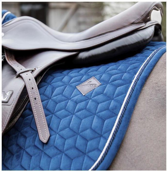 Actual product image Kentucky Horsewear Saddle Pad Basic Velvet