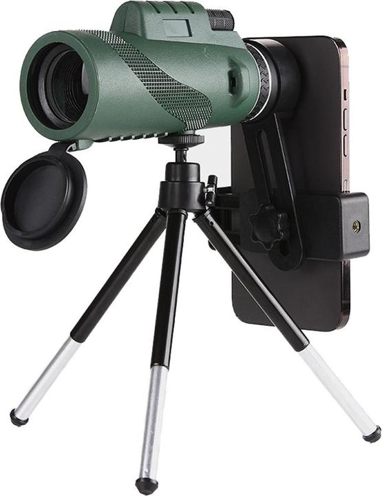 König Design Monocular Starscope Telescope 40 X 60 HD Monocular Night Vision With Mobile Tripod