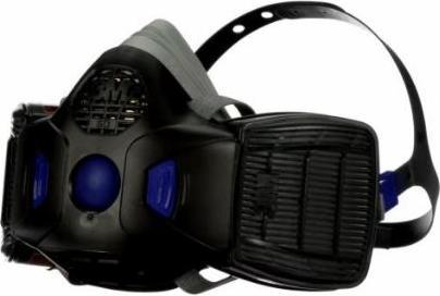 Actual product image 3M Secure Click Half Mask Reusable Respi (No official protection class, 1 x)