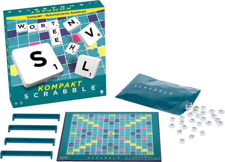 Actual product image Mattel Games SCRABBLE Travel (German)