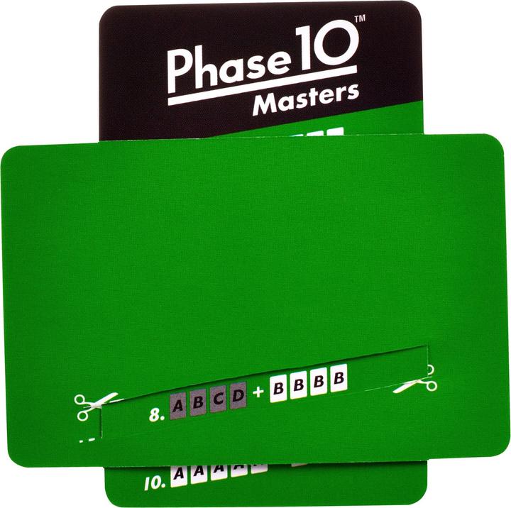 Image du produit Mattel Games Phase 10 Masters (Allemand)