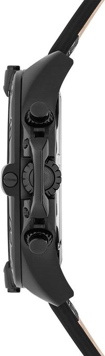 Produktbild Spears & Walker Herren Quarzuhr Varus II Echtleder schwarz - 23250 (Chronograph, 50 mm)