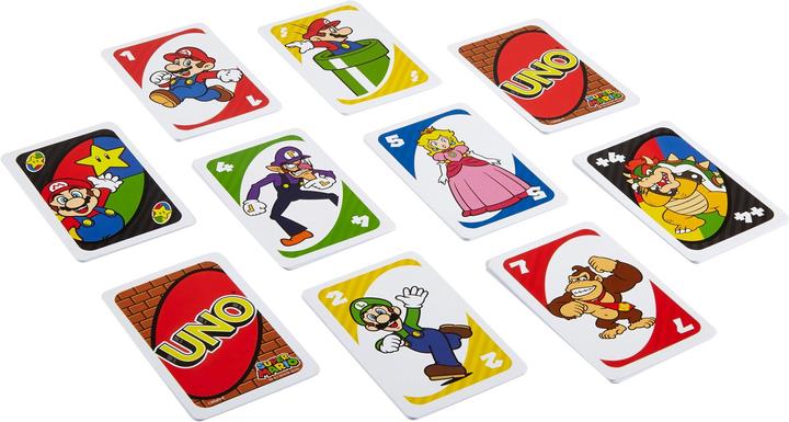 Produktbild Mattel Games UNO Mario Kart (Englisch, Spanisch)