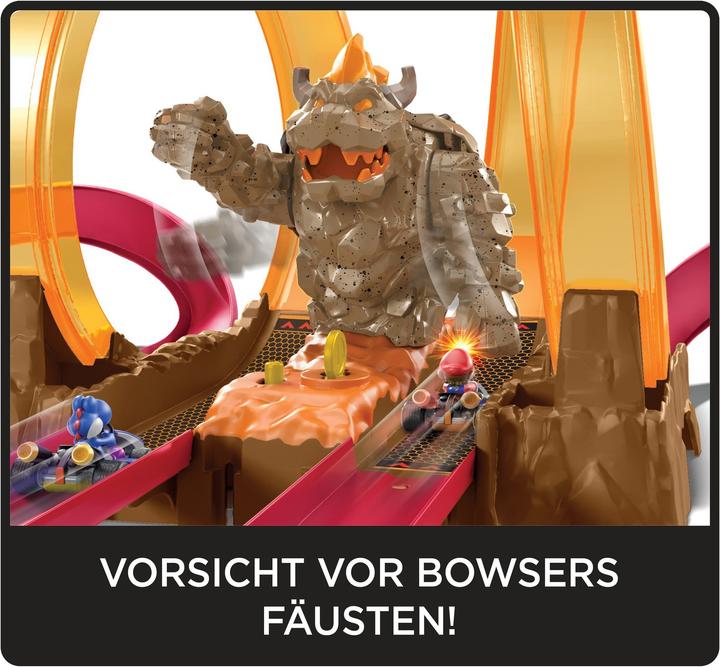 Produktbild Hot Wheels Heisse Räder Mario Kart Bowsers Castle Chaos Spielset