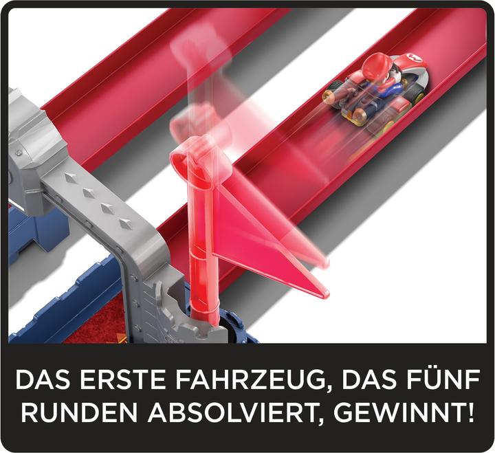 Produktbild Hot Wheels Heisse Räder Mario Kart Bowsers Castle Chaos Spielset