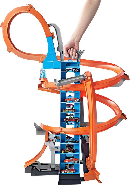 Actual product image Hot Wheels Sky Crash Tower