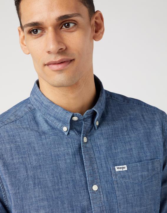 Immagine prodotto Wrangler Camicia button down a 1 tasca (S)