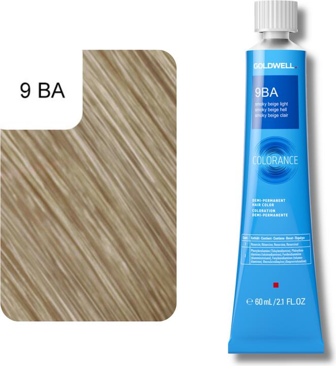Actual product image Goldwell Colorance Tube Demi-Permanente (9BA smoky beige light)