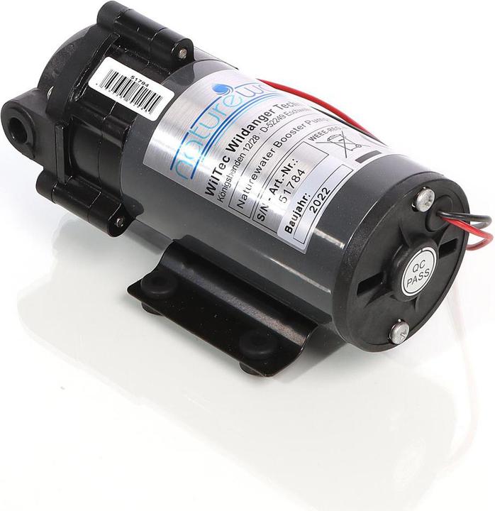 Actual product image Naturewater Booster Pump with 300 GPD (1135 l/day) 68W for Reverse Osmosis Systems (Booster pump)