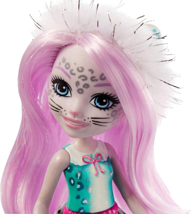 Actual product image Enchantimals Sybill Snow Leopard & Flake Dolls