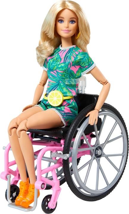 Image du produit Barbie fauteuil roulant (blonde) - Poupée Mannequin - Dès 3 ans