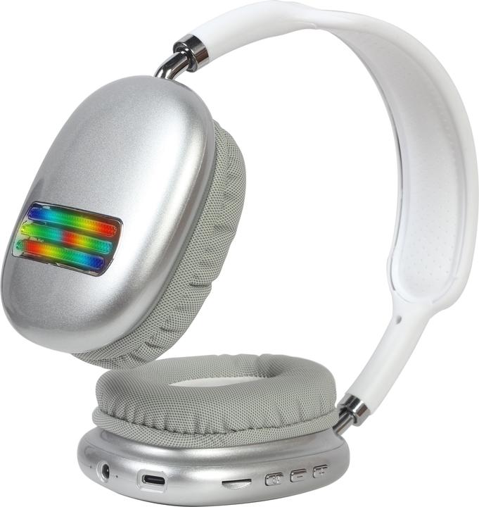 Actual product image Gembird Bluetooth stereo LED headset (8 h, Cable)