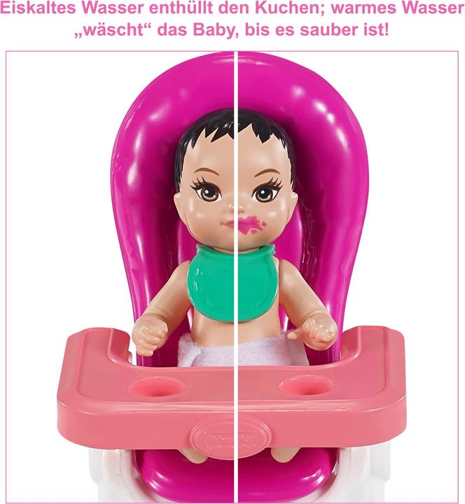Produktbild Barbie Skipper Babysitter Spielset - Braunes Haar