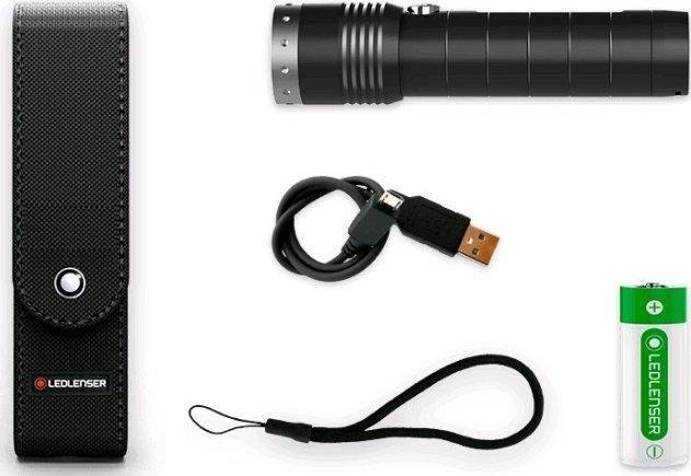 Actual product image Ledlenser MT14 hand-held spotlight black, silver (15.10 cm, 1000 lm)