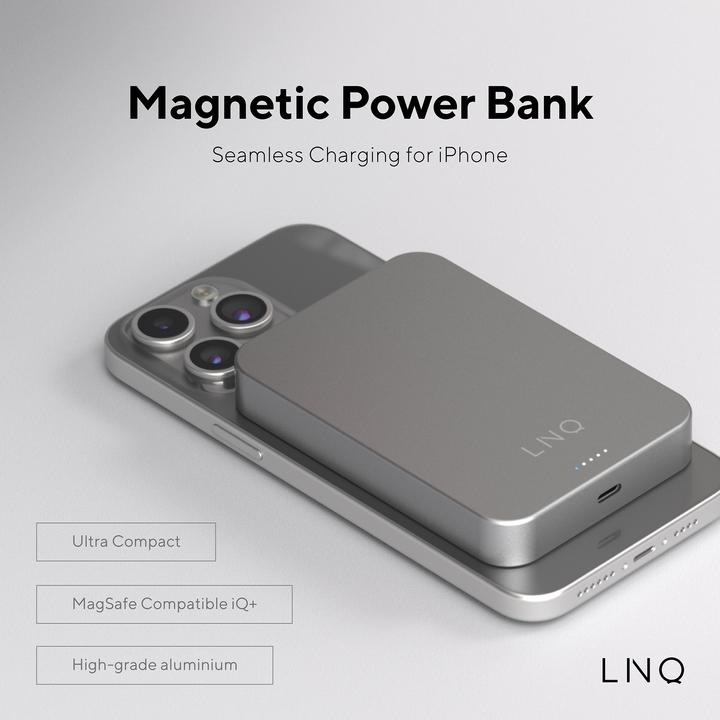 Produktbild LINQ Connects Pro Charge Magnetic (10000 mAh, 18 W, 37 Wh)