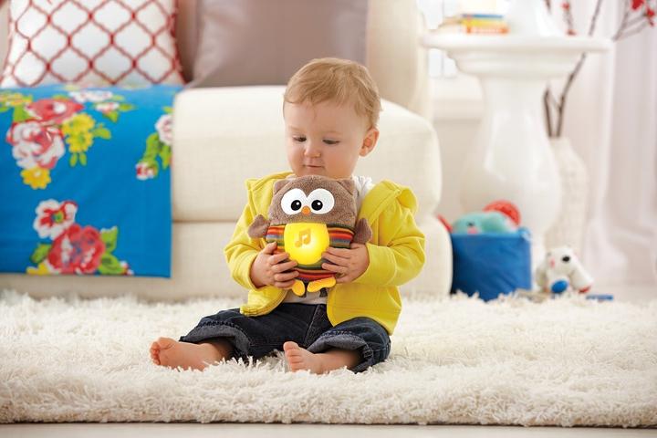Produktbild Fisher-Price Leuchtende Kuschel Eule (20.30 cm)